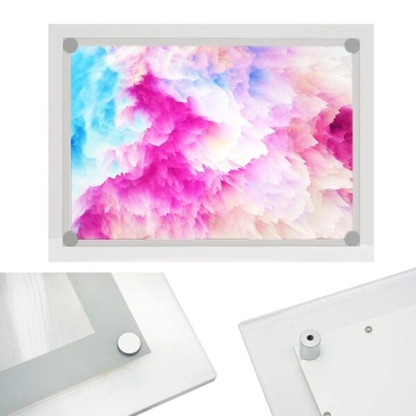 ENSEIGNE LED MAGASIN, PORTE-AFFICHE DOUBLE FACE A4, 28×36.7 CM – Image 3