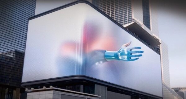 Écran Publicitaire LED 3D Extérieur P3 Haute Luminosité Visible Soleil
